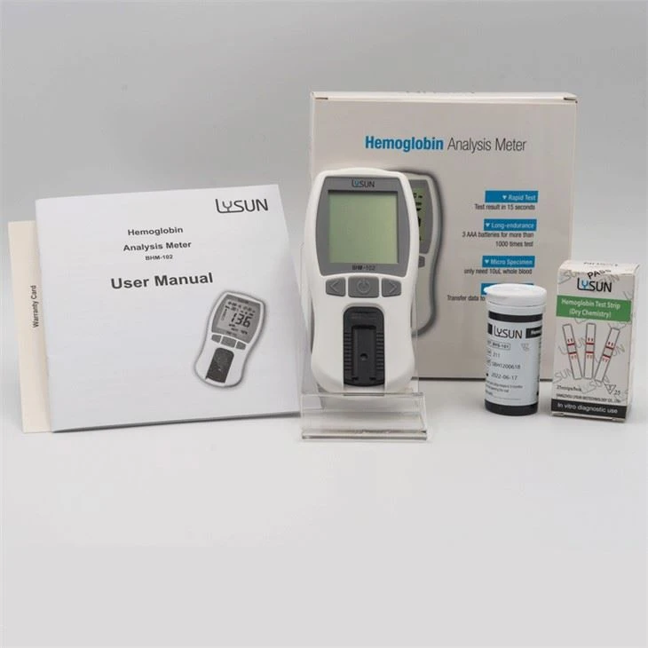 Lysun Digital Hemoglobin Meter Hemoglobin Testing System