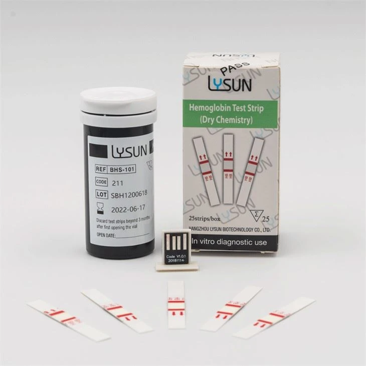 Lysun Digital Hemoglobin Meter Hemoglobin Testing System